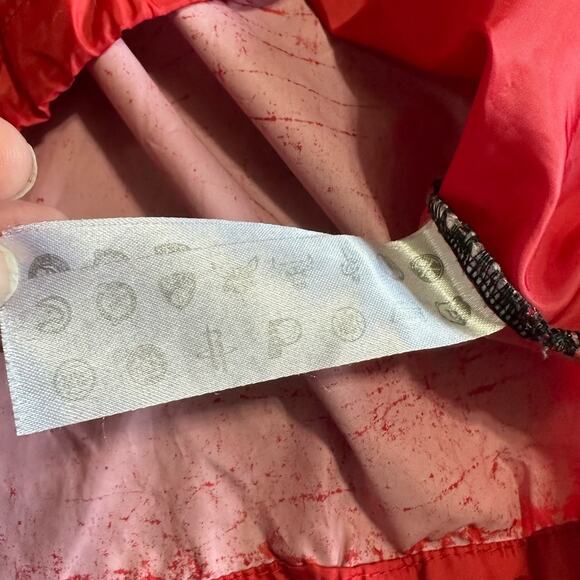 Vintage NBA Chicago Bulls Black and Red Quarter Snap Front Windbreaker Size M - Picture 5 of 9